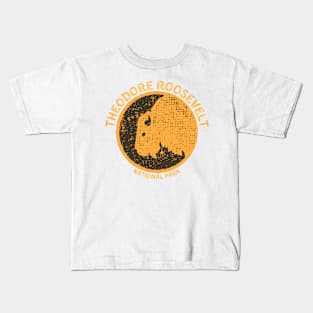 Theodore Roosevelt National Park Kids T-Shirt